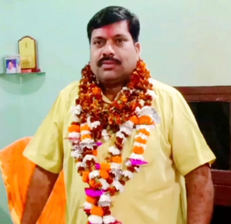 *संजय पाण्डेय ग्राम पंचायत बैमा से लगातार चौथी बार उपसरपंच निर्वाचित*